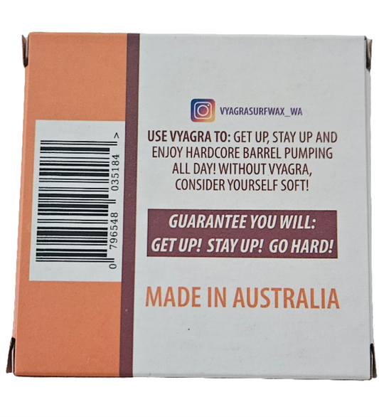 Vyagra Warm water surfwax